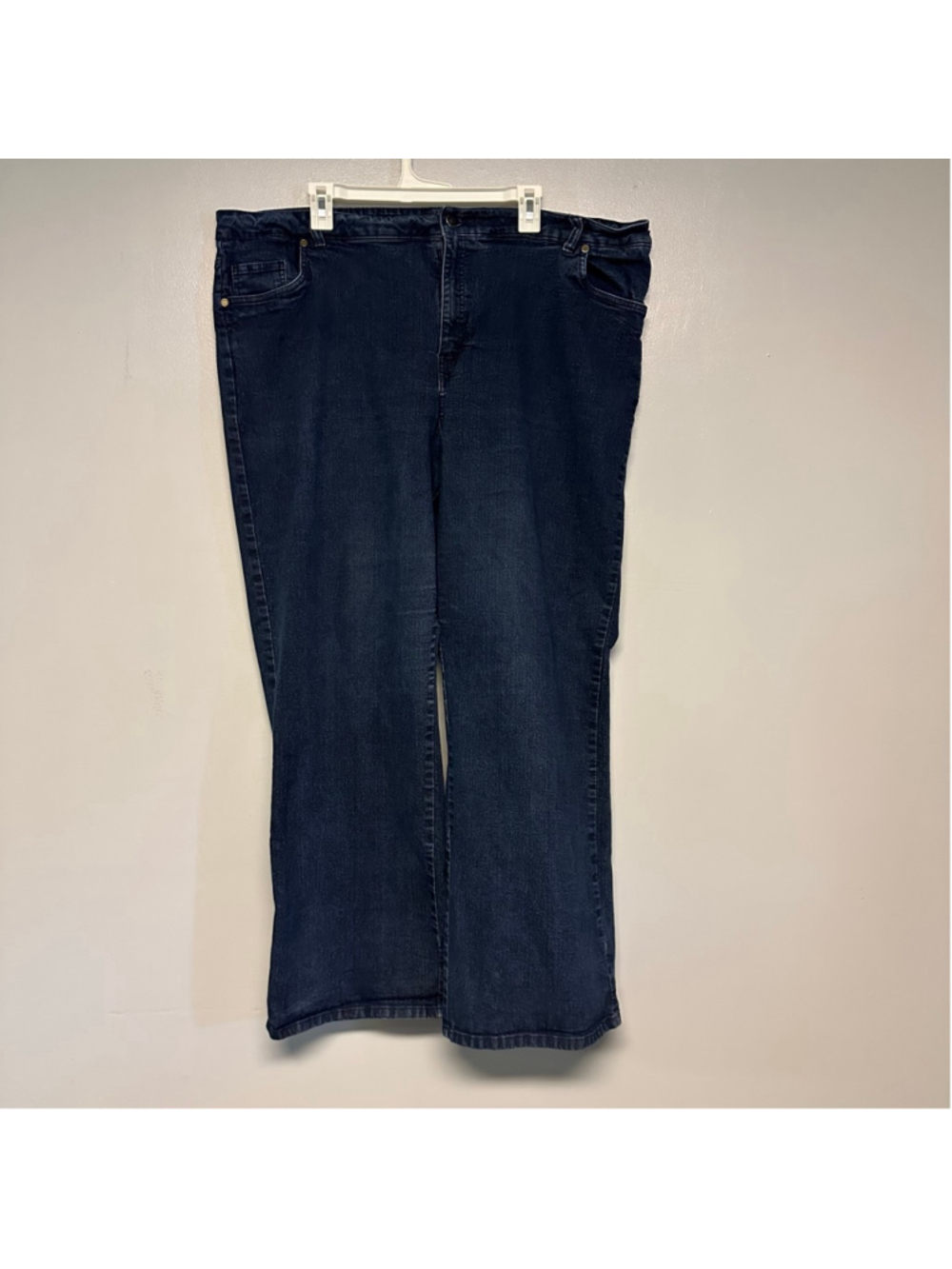 Denim 24/7 Blue Boot Cut Jeans High-rise Women’s Plus Size28W 46x31